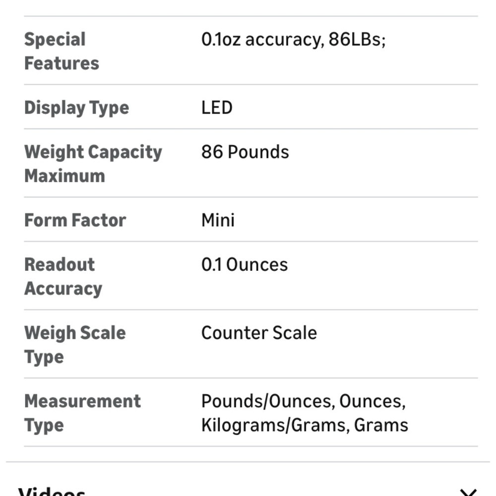 Pink Digital Scale - Picture 5 of 10